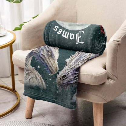 The Dragons - Personalized Thrones Game Blanket