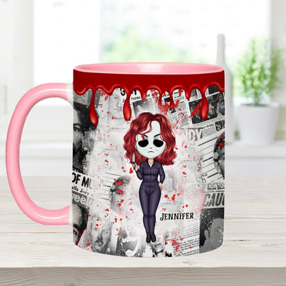 They'll Never Find You - Personalized Accent Mug