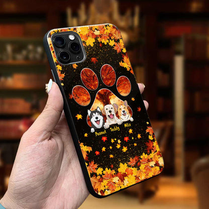 Hello Fall - Personalized Dog Phone Case