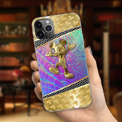 50 Years Of Magic - Personalized Mouse Phone Case With 3D Pattern Print