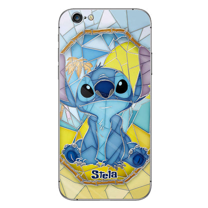 Stained Glass Hawaii - Personalized Ohana Phone case
