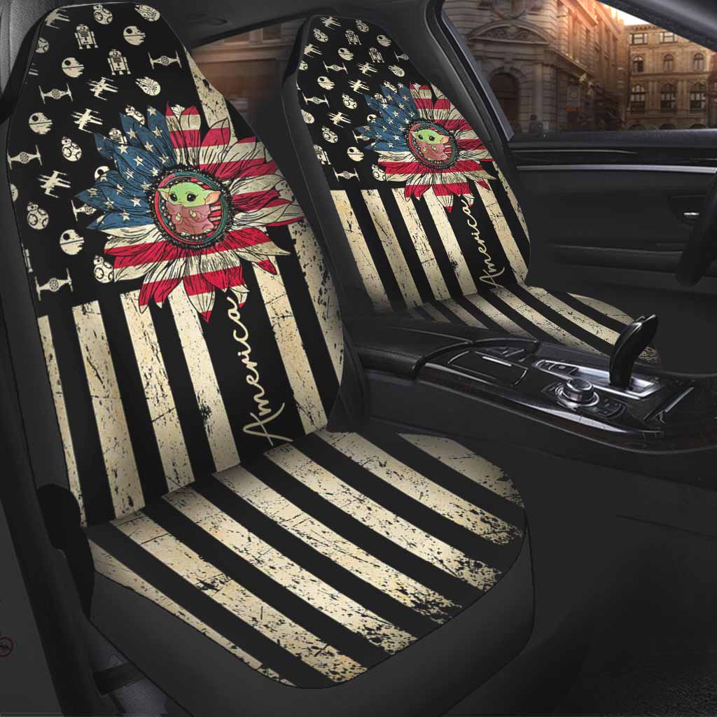 Happy The 4th Of July - Independence Day The Force Seat Covers