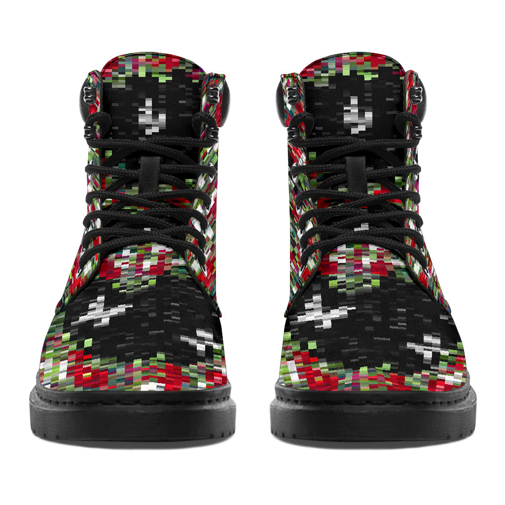 Meowy Christmas Cat All Season Boots 0622