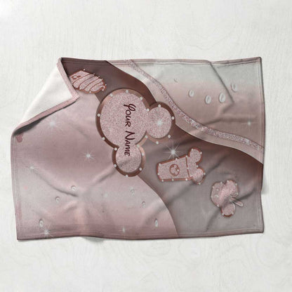 Believe In Magic - Personalized Mouse Blanket