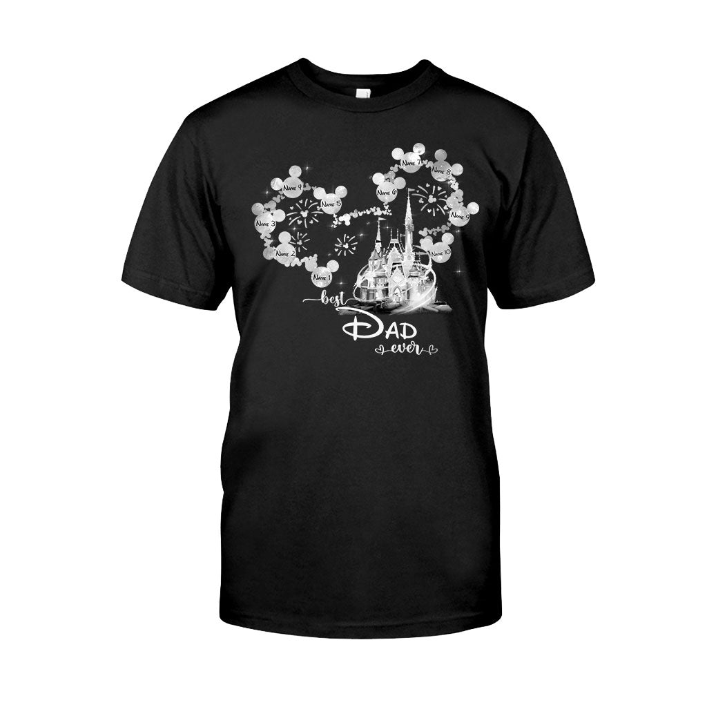 Best Dad Ever - Personalized Mother's Day Mouse T-shirt and Hoodie