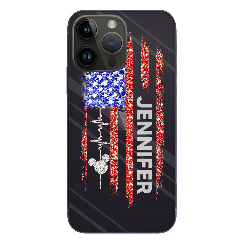 Best Day Ever - Personalized Mouse Clear Phone Case