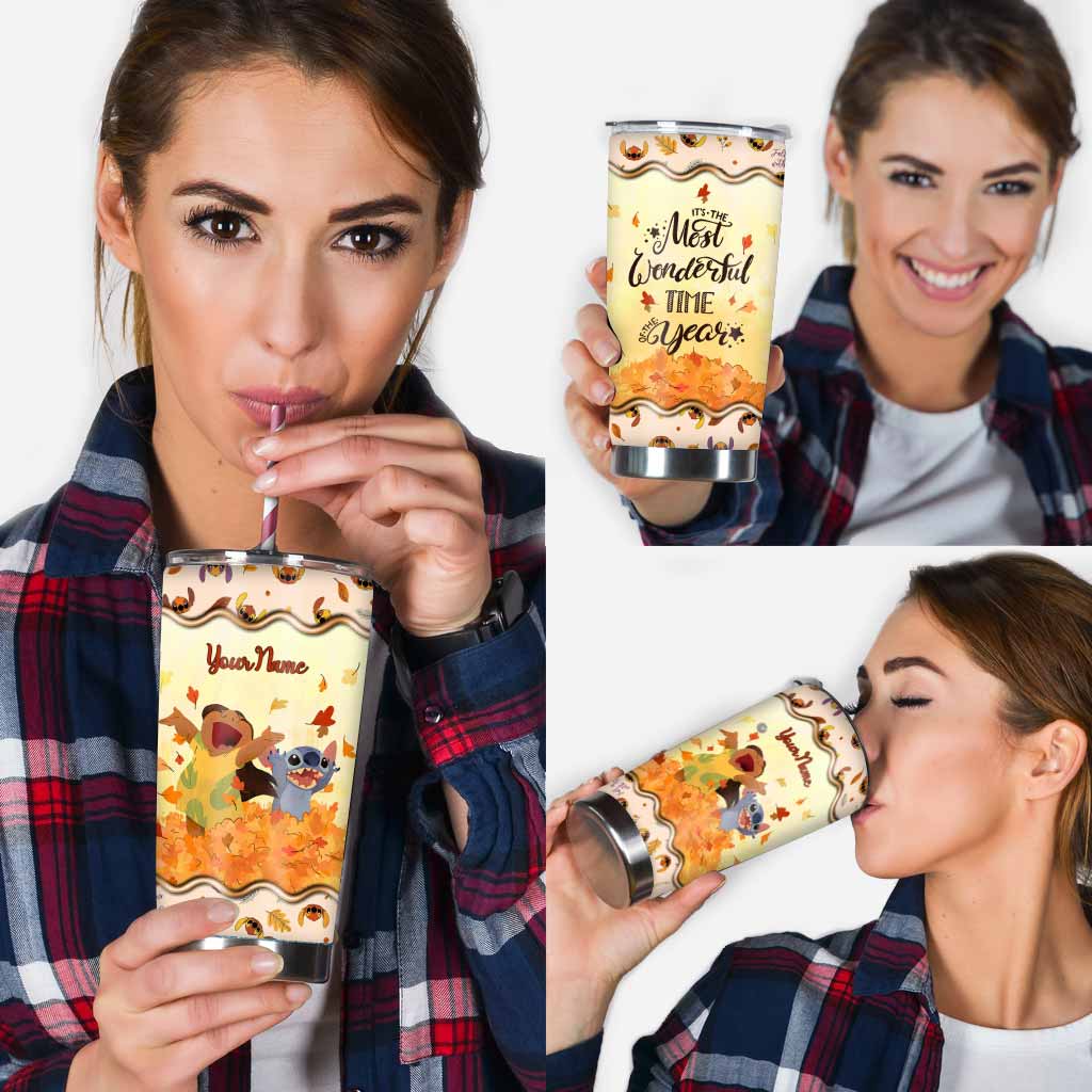It's The Most Wonderful Time - Personalized Ohana Tumbler