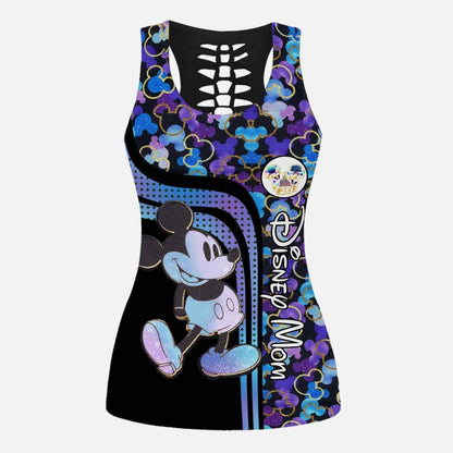 We're Never Too Old For Magic 50 Years Anniversary - Personalized Mouse Hollow Tank Top And Leggings