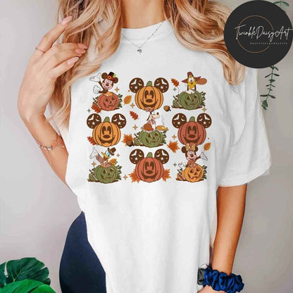 Pumpkins Mouse T-shirt and Hoodie 0823