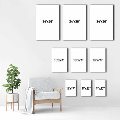 Years Of Magic - Personalized Mouse Poster & Canvas Set
