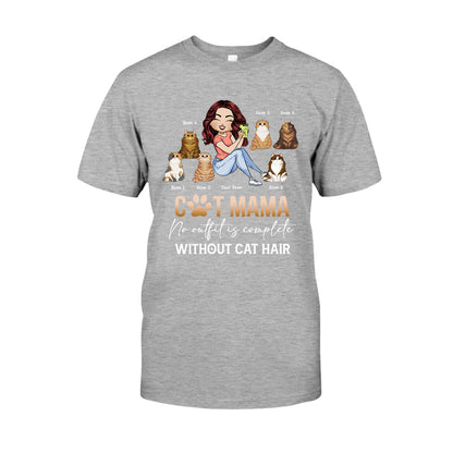 Cat Mama - Personalized T-shirt and Hoodie