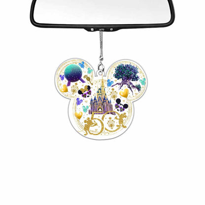 50 Years Of Magic - Mouse Transparent Car Ornament