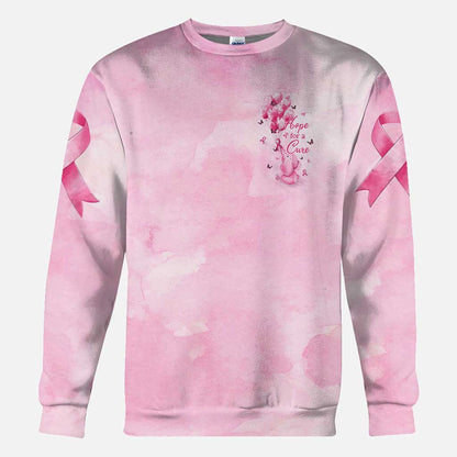 Hope For A Cure Elephant - Breast Cancer Awareness All Over T-shirt and Hoodie 0822