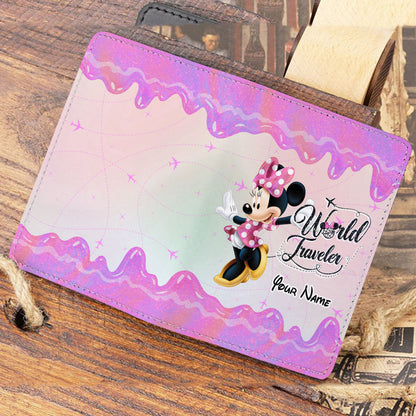 World Traveler - Personalized Mouse Passport Holder