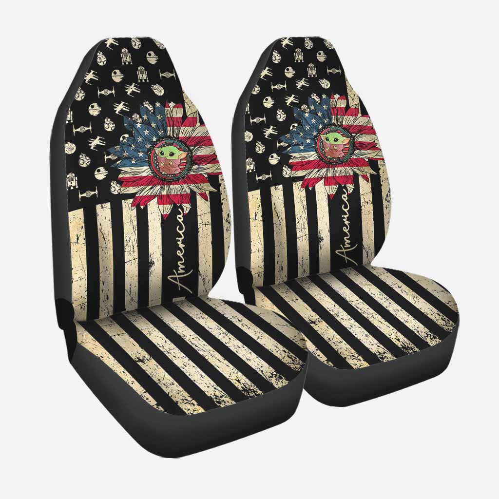 Happy The 4th Of July - Independence Day The Force Seat Covers