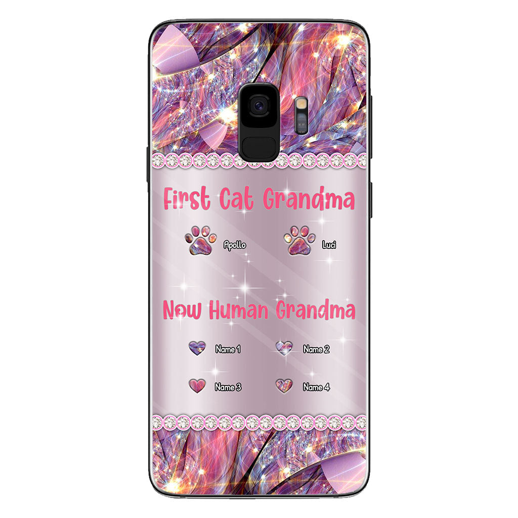 Cat Grandma Human - Personalized Mother's Day Phone Case