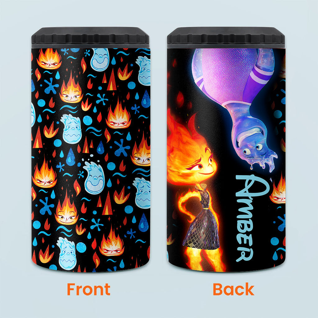 True Love Shines - Personalized Mouse Can Cooler
