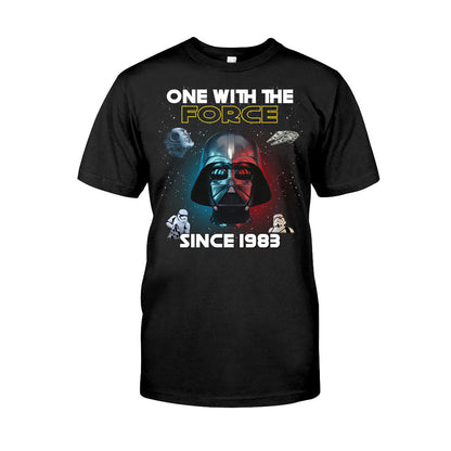 One With The Force Since - Personalized The Force T-shirt and Hoodie