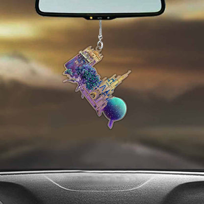 50 Years Of Magic - Mouse Transparent Car Ornament