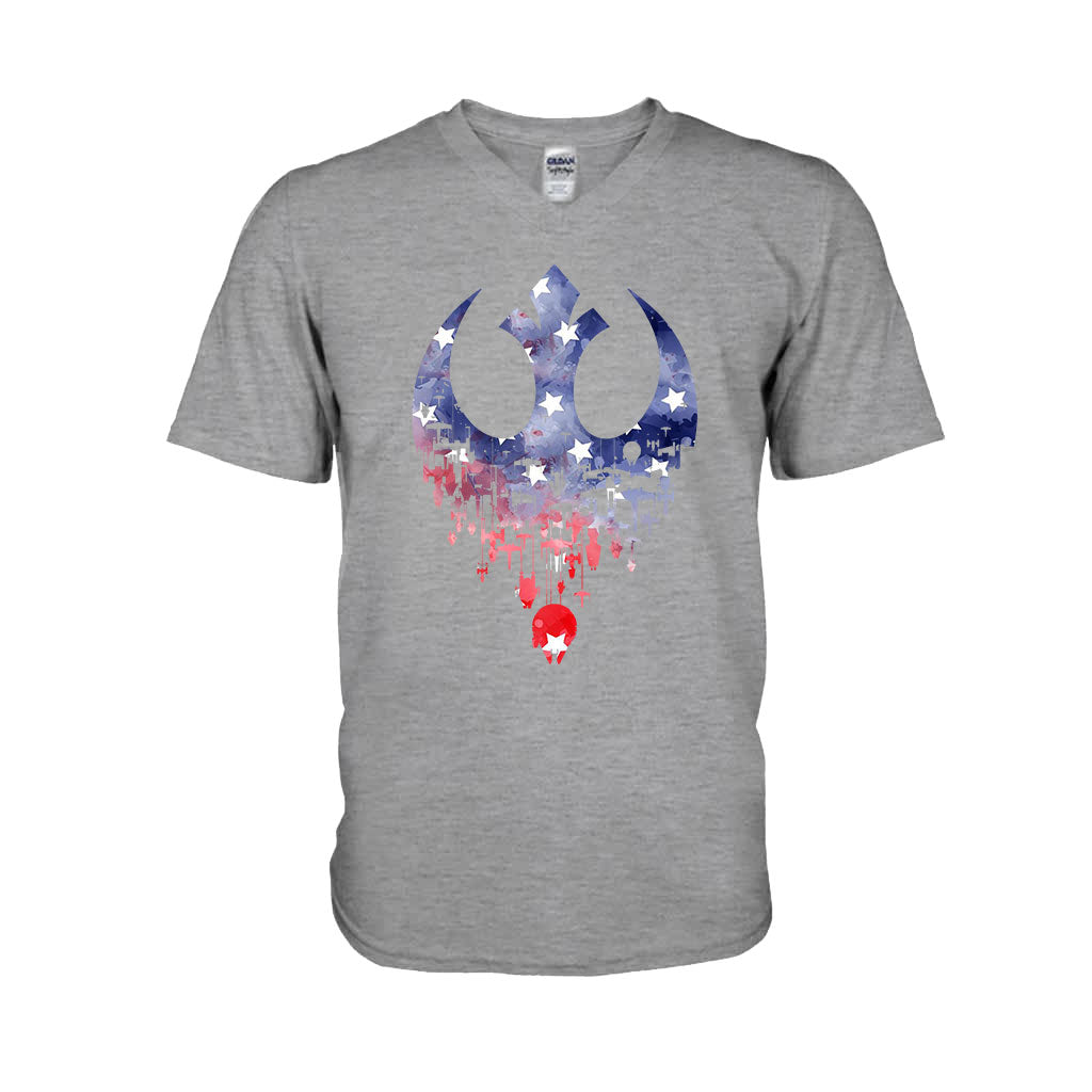 Rebel - Independence Day The Force T-shirt and Hoodie