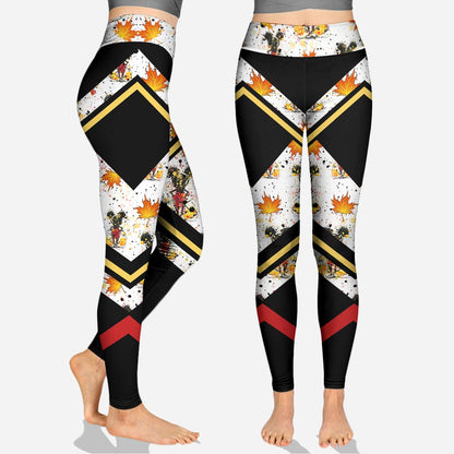 Hello Fall - Personalized Mouse Hoodie and Leggings