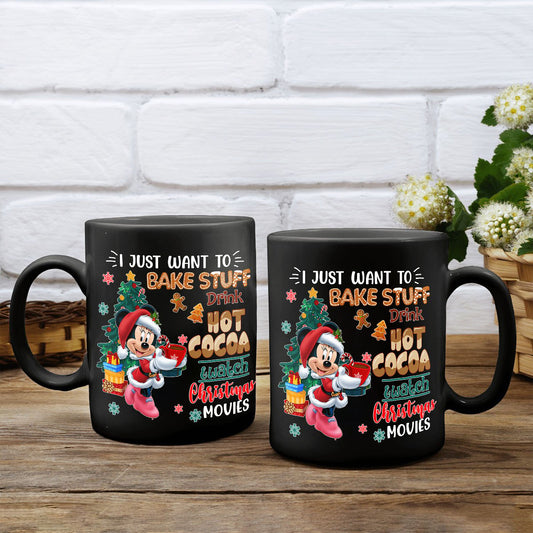 I Just Want To Bake Stuff - Mouse Mug 0823