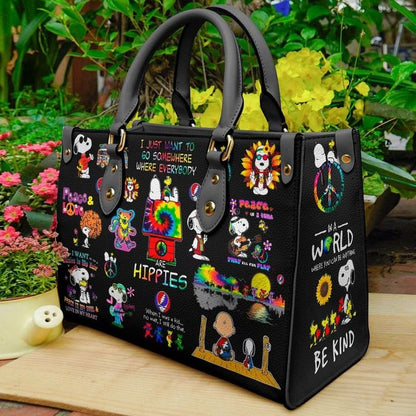 Be Kind Leather Handbag 0823