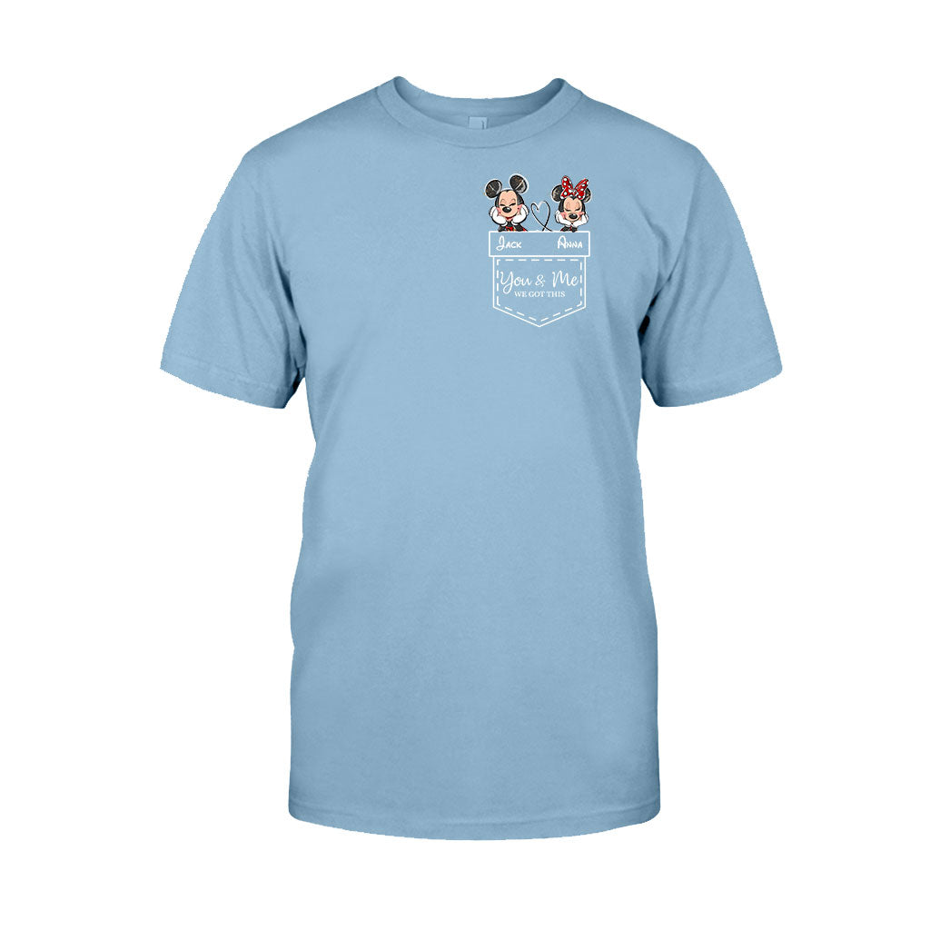 You & Me We Got This - Personalized Mouse T-shirt and Hoodie