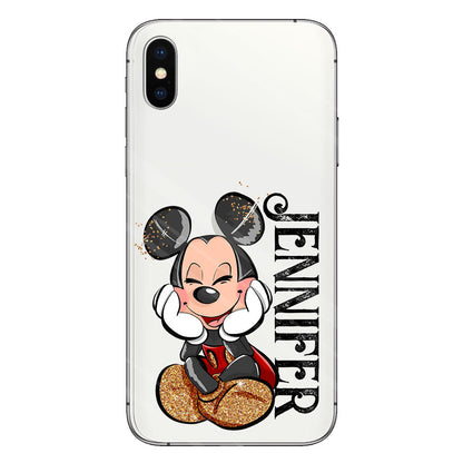 Best Day Ever - Personalized Mouse Clear Phone Case