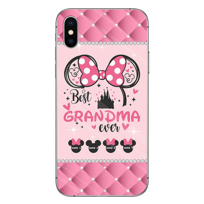 Best Grandma Ever Mouse Ears - Personalized Mouse Phone Case