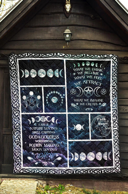 Moon Phases - Witch Quilt 0822
