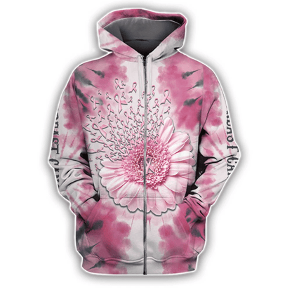 Daisy Pink Ribbons - Breast Cancer Awareness All Over T-shirt and Hoodie 0822