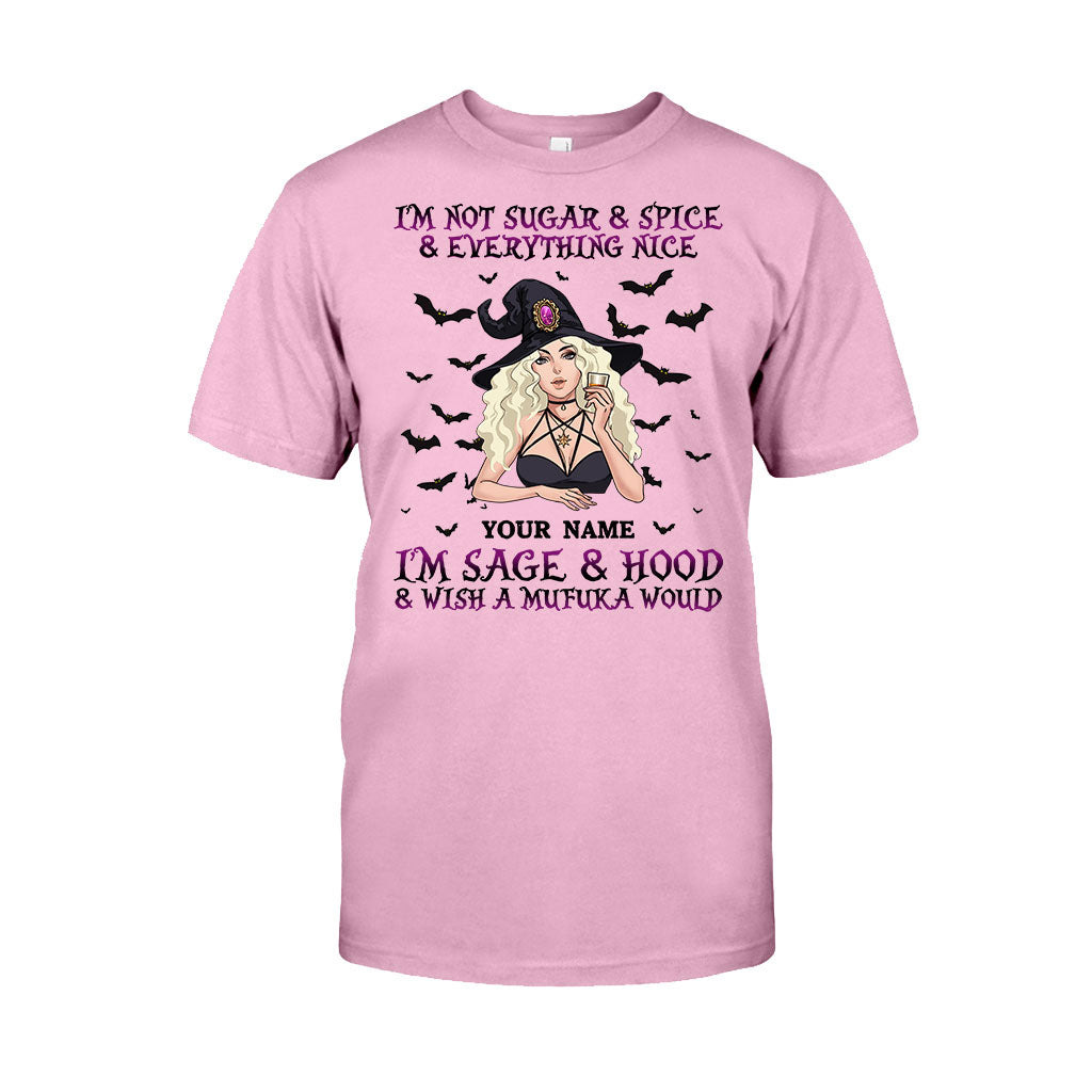 I'm Not Sugar And Spice And Everything Nice - Personalized Witch T-shirt and Hoodie