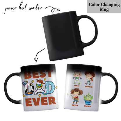 Best Dad Ever - Personalized Mouse Mug