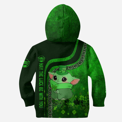 Happy St. Patrick's Day - Personalized Hoodie And Leggings