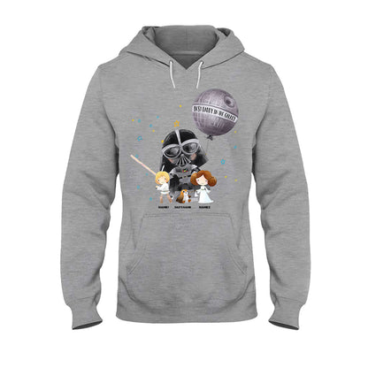 Best Dad In The Galaxy - Personalized Father's Day The Force T-shirt and Hoodie