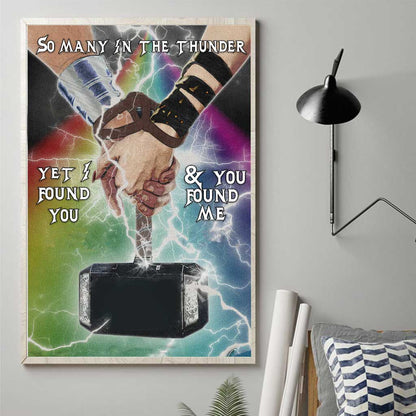 So Many In The Thunder - Personalized Canvas And Poster