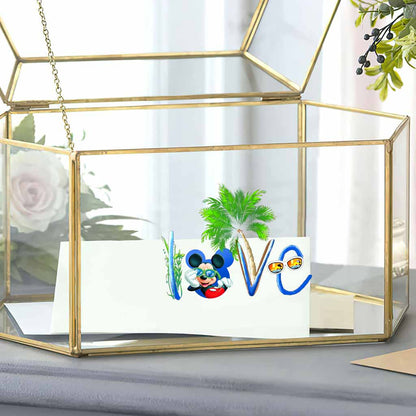 Love The Beach - Mouse Decal Full