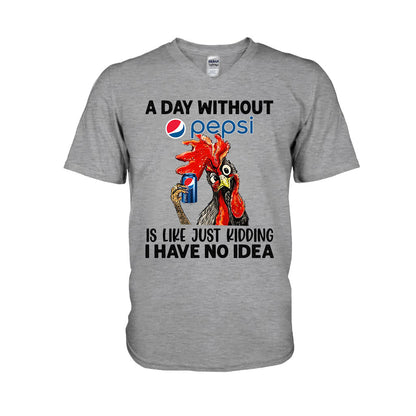 A Day Without Soft Drink Blue Soft Drink T-shirt and Hoodie