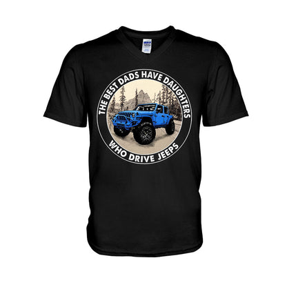 Best Dads Have Daughters - Car T-shirt and Hoodie 112021