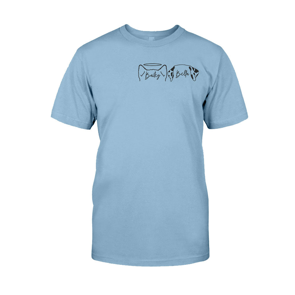 Dog Mom - Personalized Dog T-shirt and Hoodie
