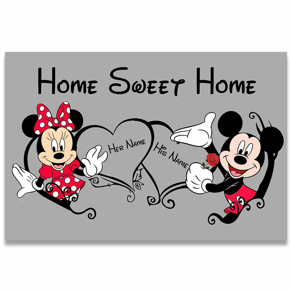 Home Sweet Home - Personalized Mouse Doormat 112021