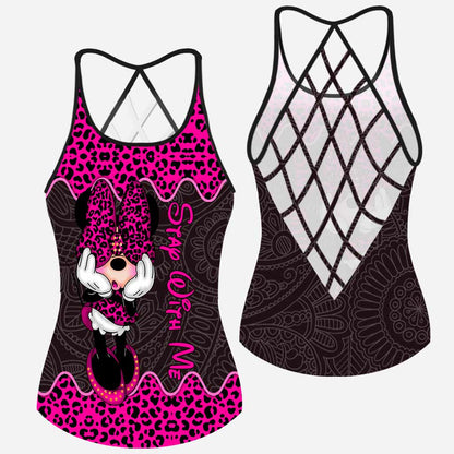 Dreamy Mouse Ears - Cross Tank Top