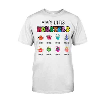 Granma Lil Monsters - Personalized Mother's Day Grandma T-shirt and Hoodie