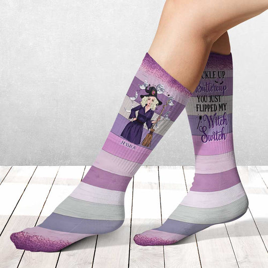 Witch Switch - Personalized Witch Socks