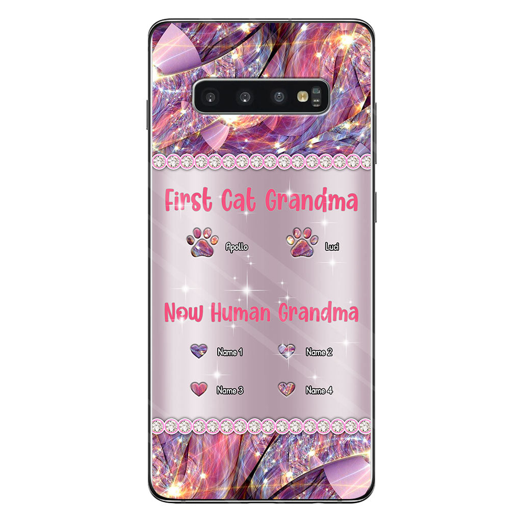 Cat Grandma Human - Personalized Mother's Day Phone Case