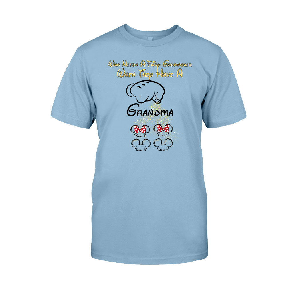 Who Needs A Fairy Godmother - Personalized Mother's Day Mouse T-shirt and Hoodie