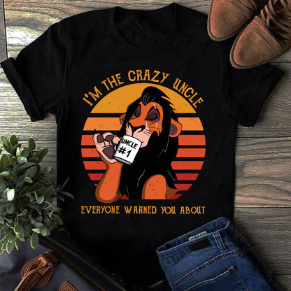 I'm The Crazy Uncle Mouse T-shirt and Hoodie 0823