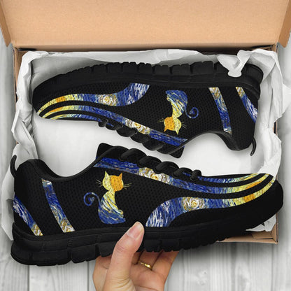 Starry Line Cat Sneakers 0622