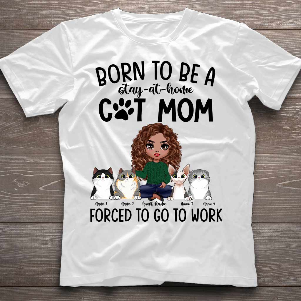Cat Mom - Personalized T-shirt and Hoodie